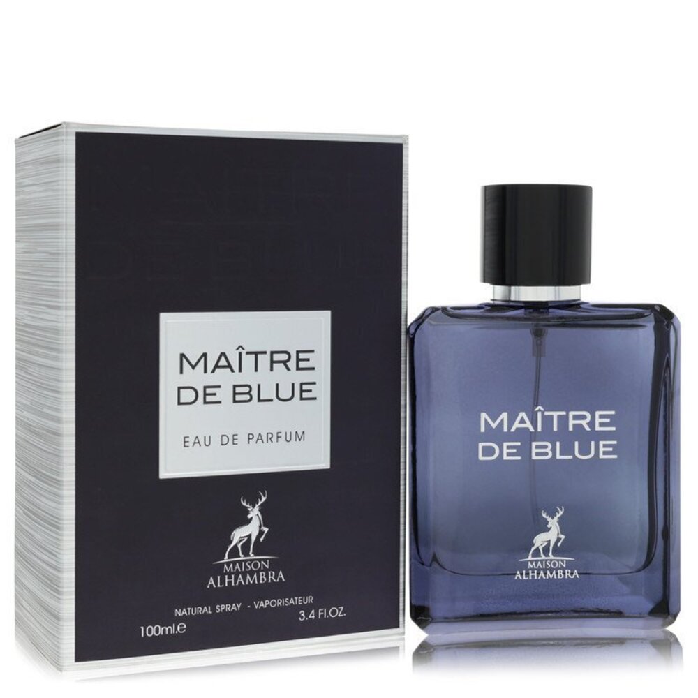 Maison Alhambra Maitre De Blue by Maison Alhambra Eau De Parfum Spray 3.4 oz